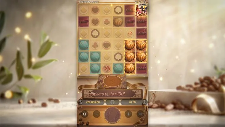 Ảnh giao diện chính game Chocolate Deluxe (slot PG) chơi tại LC79